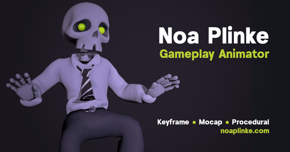Noa Plinke — 3D Gameplay Animator